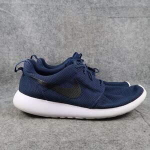 Nike Shoes Mens 10.5 Athletic Trainers Lifestyle Casual Sneakers Roshe Run Blue